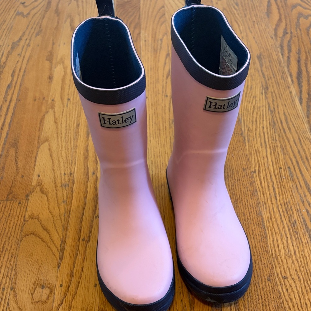 Hatley Light Pink Rain Boots